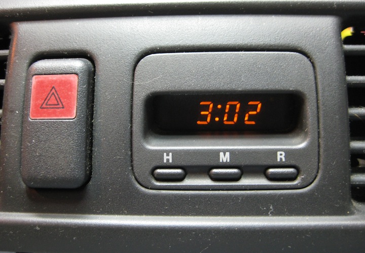 Honda CRV clock fixed, repaired by autoclockrepair