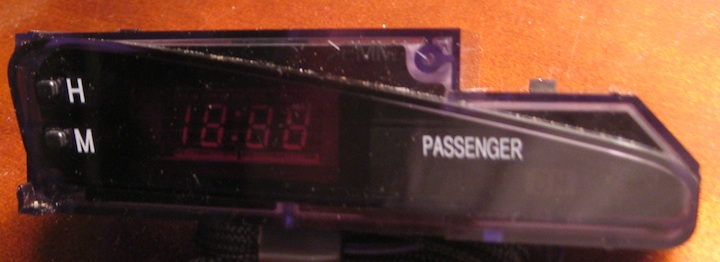 Toyota matrix Clock