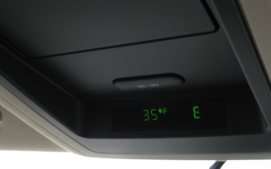 Ford Windstar Overhead Compass Console