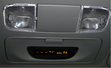 Tacoma Overhead Console